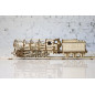 Steam Locomotive with Tender - Mechanical 3D Puzzle
