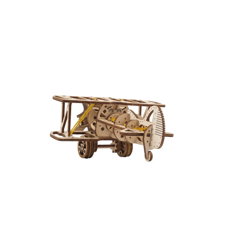 Mini-Biplane mechanical model kit