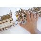 Steam Locomotive with Tender - Mechanical 3D Puzzle