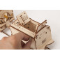 Steam Locomotive with Tender - Mechanical 3D Puzzle