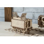 Steam Locomotive with Tender - Mechanical 3D Puzzle
