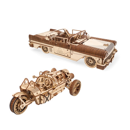 2-in-1 Bundle: Dream Cabriolet VM-05 and Three-Wheeler UGR-S