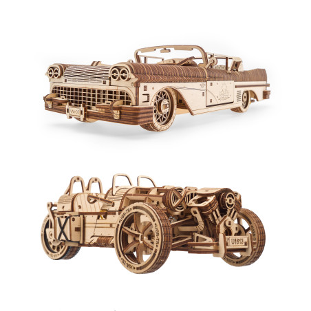 2-in-1 Bundle: Dream Cabriolet VM-05 and Three-Wheeler UGR-S