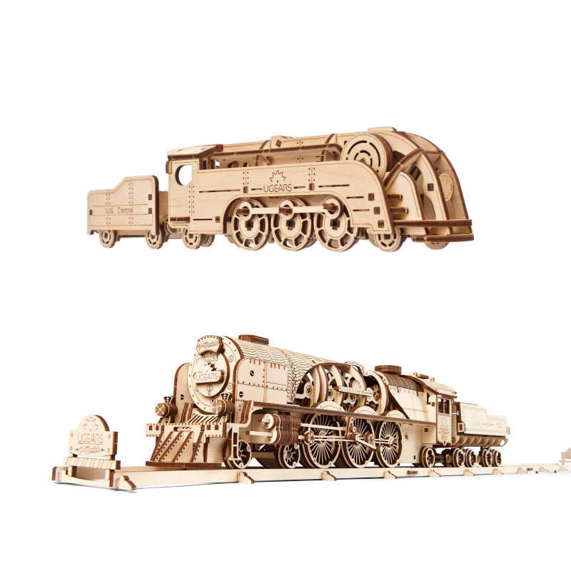 2-in-1 Bundle: V-Express Steam Train and Mini Locomotive 2-in-1 Bundle: V-Express Steam Train and Mini Locomotive