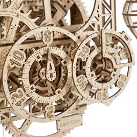 Aero Clock Mechanical Model by Ugears