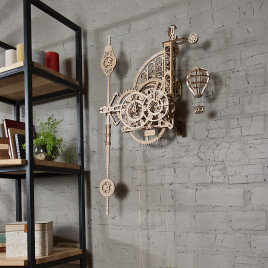 Aero Clock Mechanical Model by Ugears