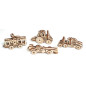 U-Fidget Vehicles - Anti stress 3D Puzzles