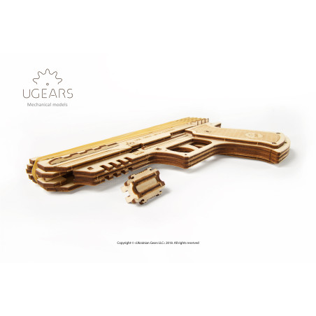 Wolf-01 Handgun - Mechanical 3D Puzzle