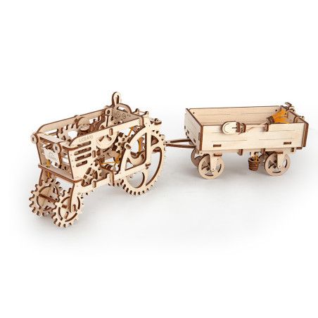 Tractors Trailer - Mechanical 3D Puzzle