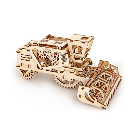 Combine Harvester  - Unique Wooden Mechanical 3d Puzzles by Ugears