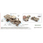UGM 11 Truck - Mechanical 3D Puzzle UGM 11 Truck - Mechanical 3D Puzzle