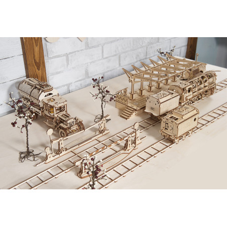 Railway Platform - Mechanical 3D Puzzle