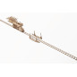 Rails with Crossing - Mechanical 3D Puzzle Rails with Crossing - Mechanical 3D Puzzle