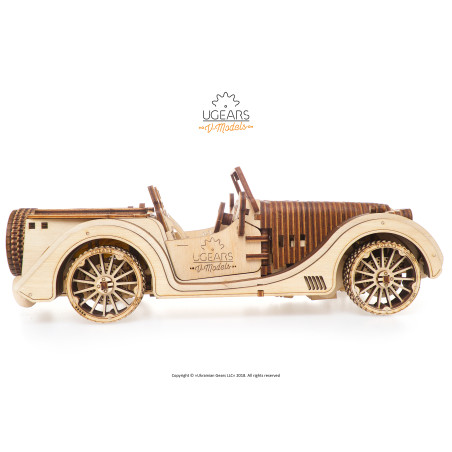 Roadster VM-01 - Mechanical 3D Puzzle
