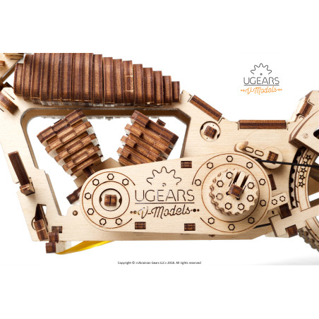 Bike VM-02 - Mechanical 3D Puzzle