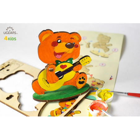 Bear - Colouring 3D Puzzle