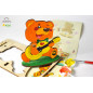 Bear - Colouring 3D Puzzle Bear - Colouring 3D Puzzle