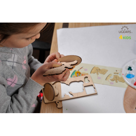 Bear - Colouring 3D Puzzle