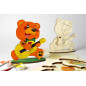 Bear - Colouring 3D Puzzle Bear - Colouring 3D Puzzle