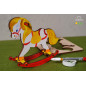 Rocking Horse - Colouring 3D Puzzle
