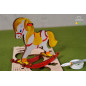 Rocking Horse - Colouring 3D Puzzle