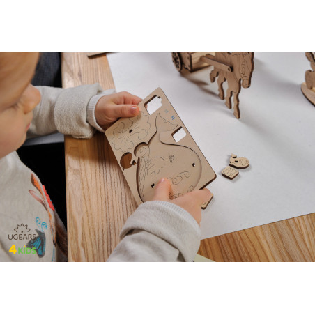 Whale - Colouring 3D Puzzle