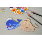 Whale - Colouring 3D Puzzle Whale - Colouring 3D Puzzle