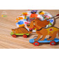 Kitten and Puppy - Colouring 3D Puzzle