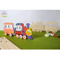 Locomotive - Colouring 3D Puzzle Locomotive - Colouring 3D Puzzle