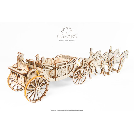 Royal Сarriage - Mechanical 3D Puzzle