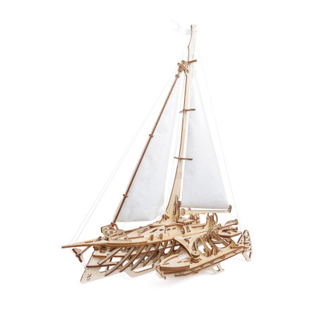 Trimaran Merihobus - Unique Wooden Mechanical Model by Ugears