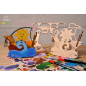 Sailboat - Colouring 3D Puzzle Sailboat - Colouring 3D Puzzle