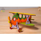 Biplane - Colouring 3D Puzzle Biplane - Colouring 3D Puzzle