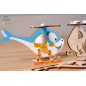 Helicopter - Colouring 3D Puzzle