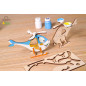 Helicopter - Colouring 3D Puzzle
