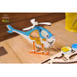 Helicopter - Colouring 3D Puzzle