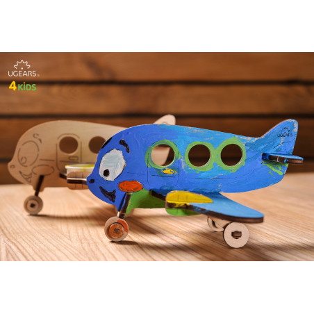 Airplane - Colouring 3D Puzzle
