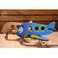 Airplane - Colouring 3D Puzzle Airplane - Colouring 3D Puzzle