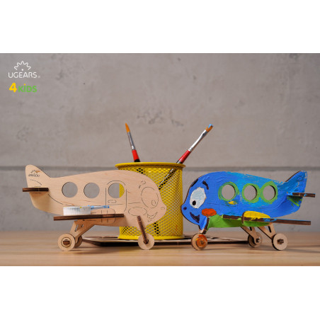 Airplane - Colouring 3D Puzzle