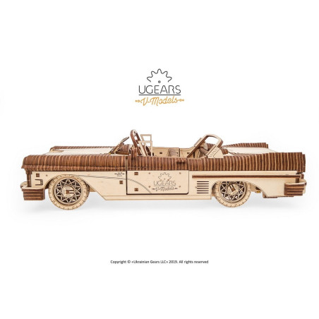 Dream Cabriolet VM-05 - Mechanical 3D Puzzle