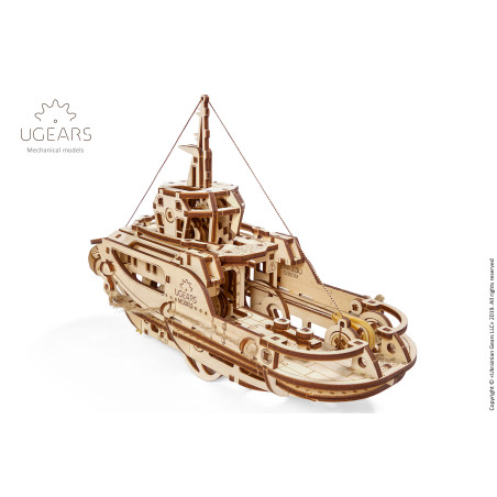Tugboat - Mechanical 3D Puzzle