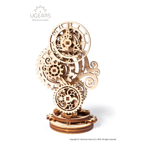 Steampunk Clock - Mechanical 3D Puzzle