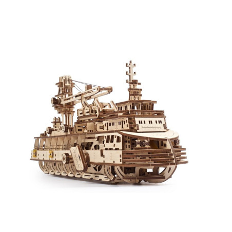 Research Vessel - Mechanical 3D Puzzle