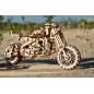 Scrambler UGR-10 Motor Bike with Sidecar - Mechanical 3D Puzzle
