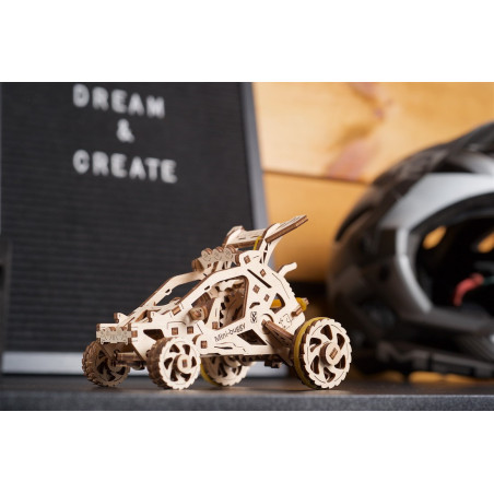 Mini-buggy - Mechanical 3D Puzzle
