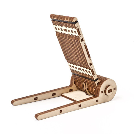 Foldable Phone Holder Mechanical Model by Ugears