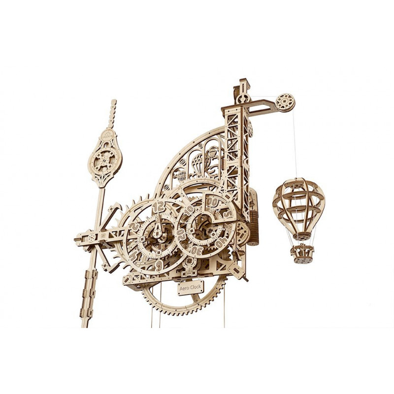 Aero Clock Mechanical Model by Ugears