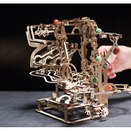 Marble Run Chain Hoist - Mechanical 3D Puzzle