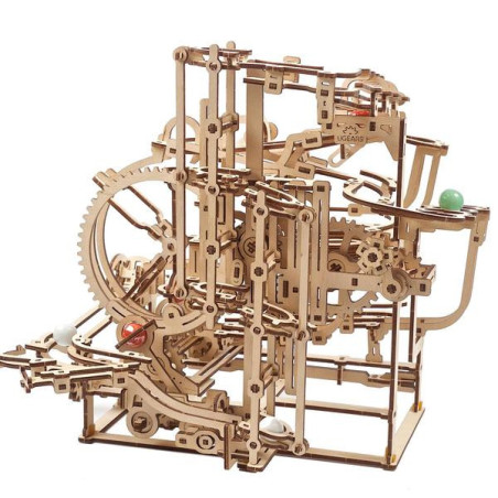 Marble Run Stepped Hoist Mechanical Model by Ugears