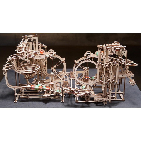Marble Run Stepped Hoist - Mechanical 3D Puzzle